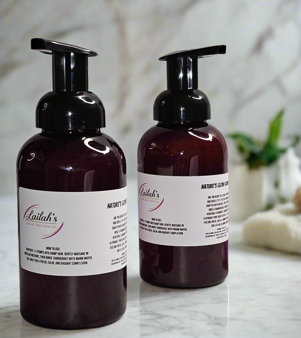 Nature’s Glow Foaming Cleanser 13oz