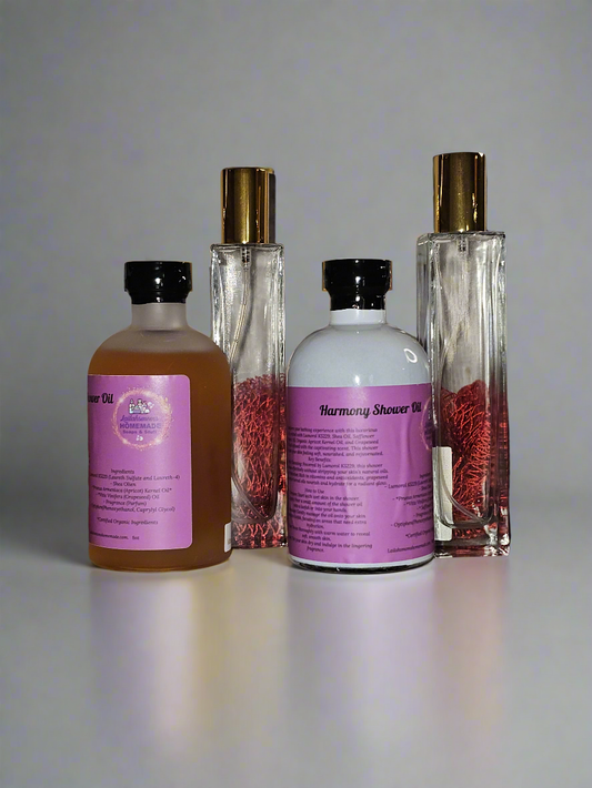 Harmony Shower Oil w/ Body Spray from Old Website Lailahsmoms Homemade Soaps & Stuff While Supplies Last