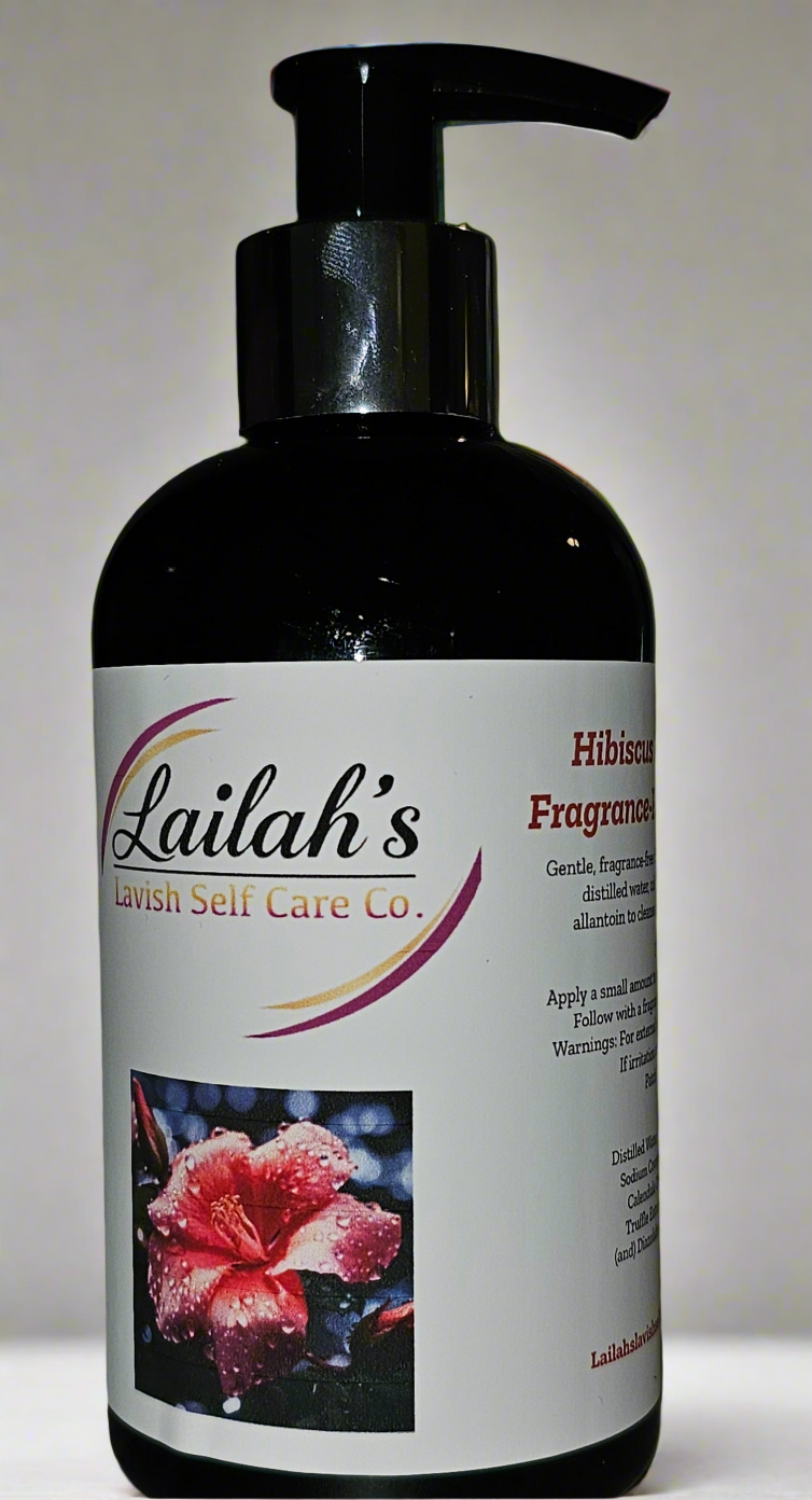 Hibiscus Balanced Wash — Fragrance-Free Body Cleanser