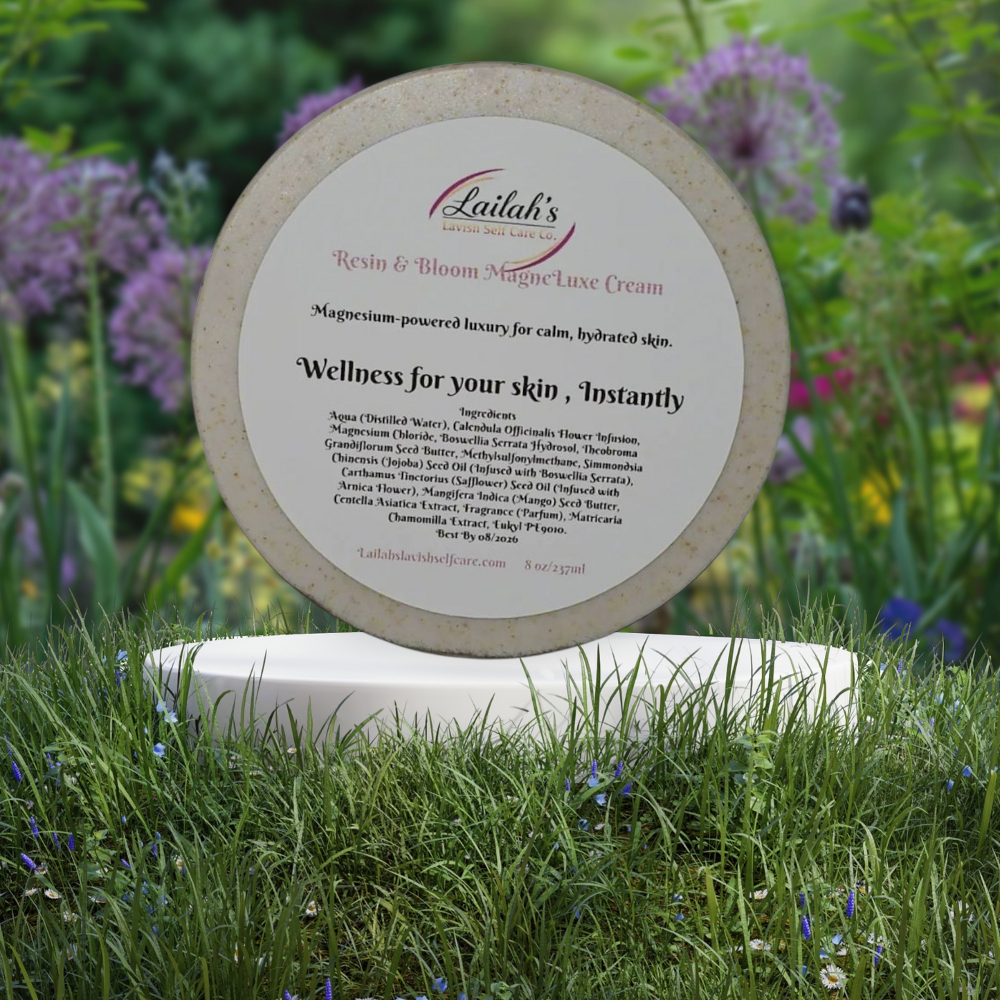 Resin & Bloom MagneLuxe Cream  8oz