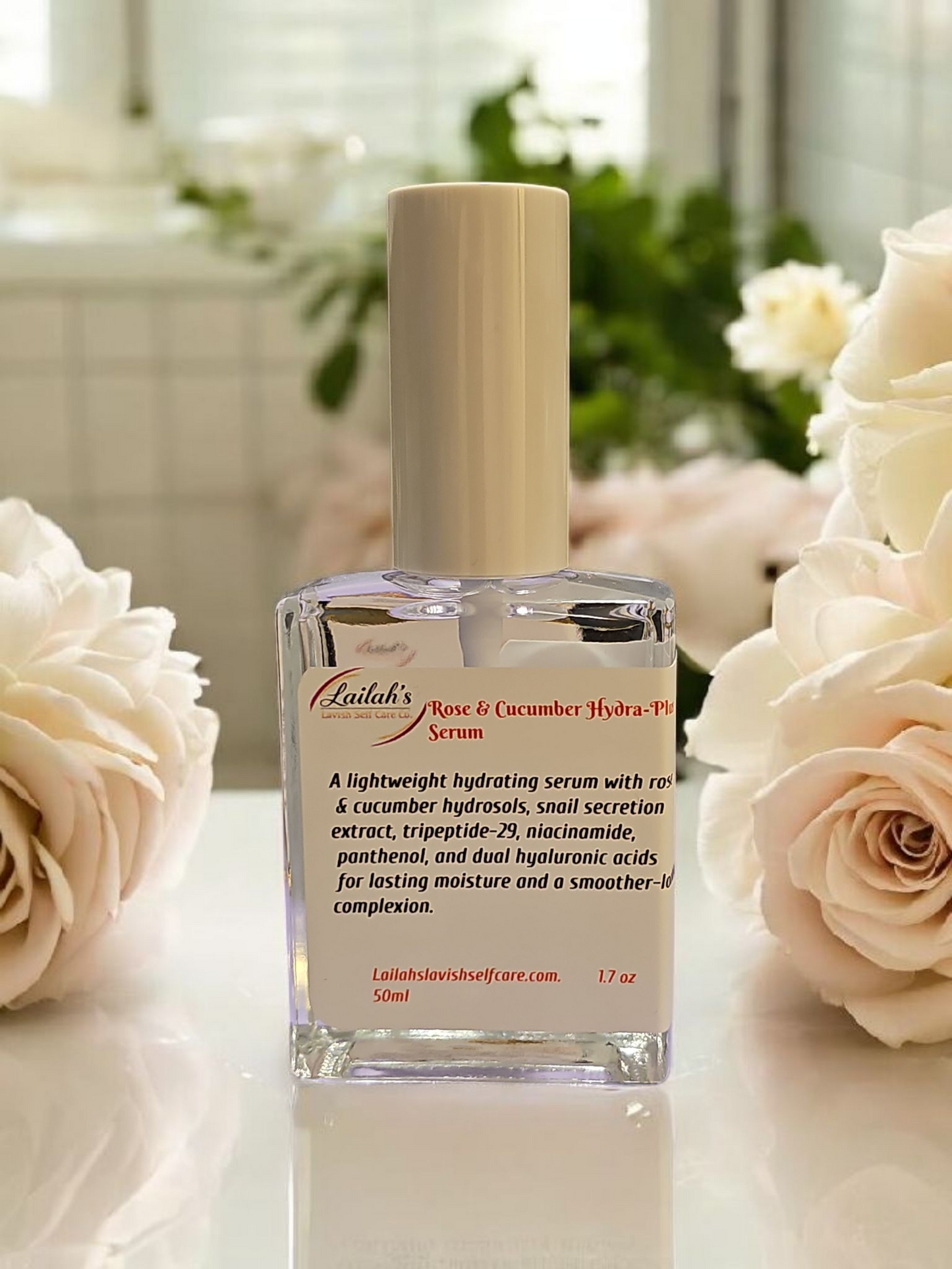 Rose & Cucumber Hydra-Plus Serum 1.7oz