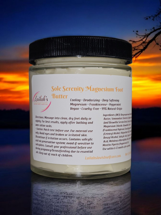 Sole Serenity Magnesium Foot Butter NET 6 FL Oz