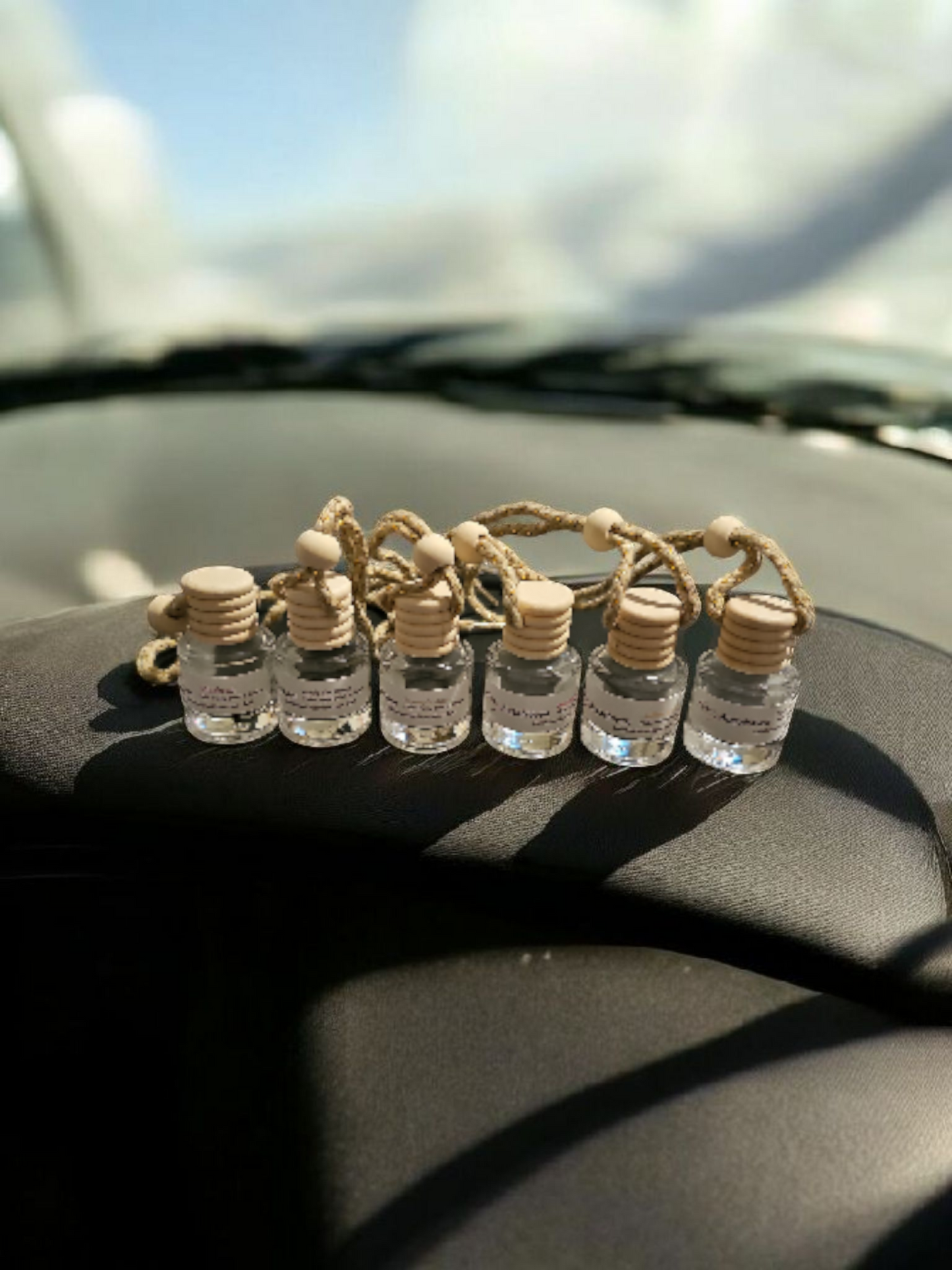 AutoHaven with refill- hanging car diffuser
